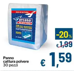 Qui Discount Panno cattura polvere 30 pezzi offerta