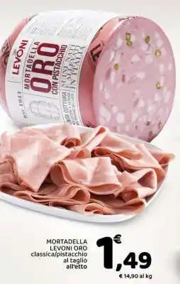 Conad MORTADELLA LEVONI ORO offerta