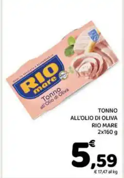 Conad Tonno all’Olio di Oliva Rio Mare offerta