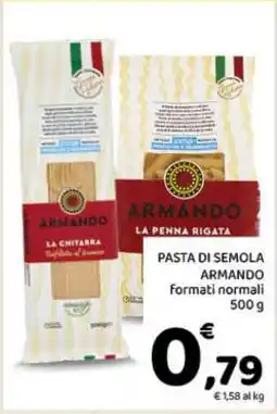 Conad PASTA DI SEMOLA ARMANDO offerta