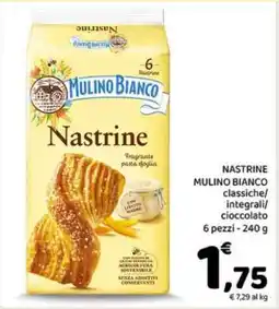 Conad Nastrine Mulino Bianco offerta