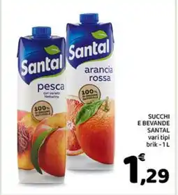 Conad Santal Succhi e Bevande offerta