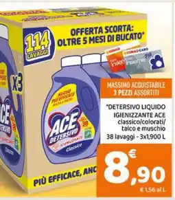 Conad Ace Detersivo liquido igienizzante offerta