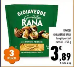 Conad Ravioli Gioiaverde Rana offerta