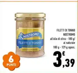 Conad FILETTI DI TONNO NOSTROMO offerta