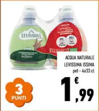 ACQUA NATURALE LEVISSIMA ISSIMA