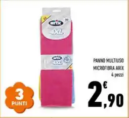 Conad Panno multiuso microfibra Arix offerta