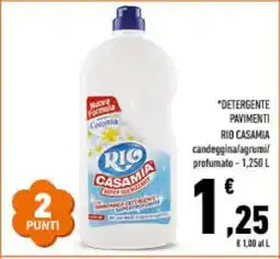 Conad Detergente Pavimenti Rio Casamia offerta