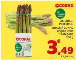 Conad ASPARAGI PERCORSO QUALITÀ CONAD offerta