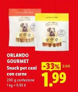 Lidl Orlando Gourmet offerta