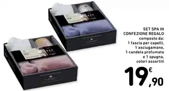 Set spa in confezione regalo