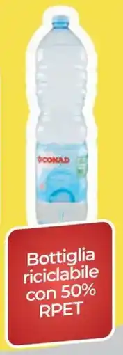 Conad Superstore Conad acqua minerale naturale offerta