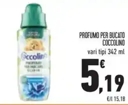 Conad Superstore Profumo per bucato COCCOLINO offerta