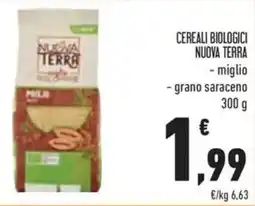 Conad Superstore Cereali biologici NUOVA TERRA offerta