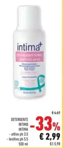 Conad Superstore Detergente intimo INTIMA offerta