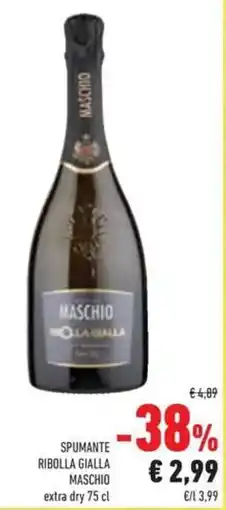 Conad Superstore Spumante ribolla gialla MASCHIO offerta
