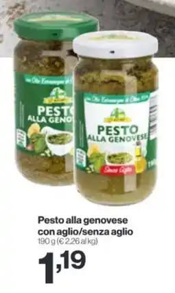 In'S Mercato Pesto alla genovese con aglio/senza aglio offerta