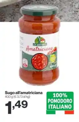In'S Mercato Sugo all'amatriciana offerta
