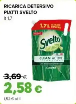 Oasi Ricarica detersivo piatti SVELTO offerta