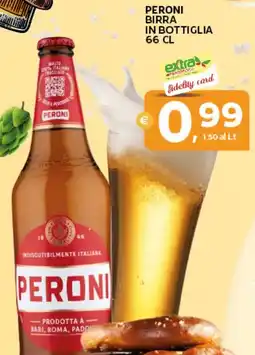 Extra Supermercati Peroni birra in bottiglia offerta