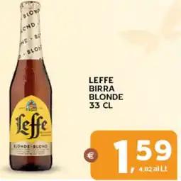 Extra Supermercati Leffe birra blonde offerta