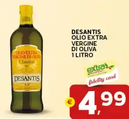 Extra Supermercati Desantis olio extra vergine di oliva offerta