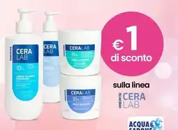 Acqua & Sapone sulla linea CERALAB offerta
