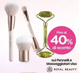 Acqua & Sapone sui Pennelli e Massaggiatori viso ROYAL BEAUTY offerta