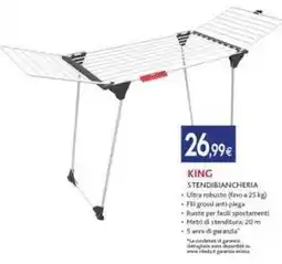 Proshop King stendibiancheria offerta