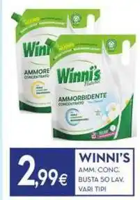 Proshop Winni's amm. conc busta offerta