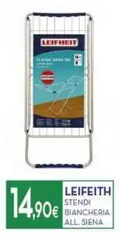 Proshop Leifeith stendi biancheria all. siena offerta