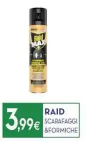 Proshop Raid scarafaggi &formiche offerta