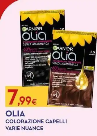 Proshop Olia colorazione capelli offerta