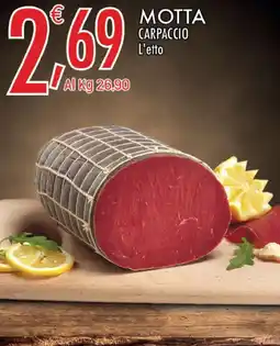 Crai Motta carpaccio offerta