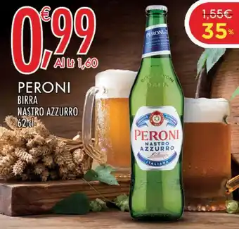 Crai Peroni birra nastro azzurro offerta