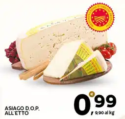 Extra Supermercati Asiago d.o.p. all'etto offerta