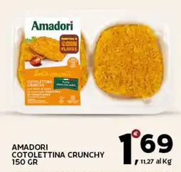 Extra Supermercati Amadori cotolettina crunchy offerta