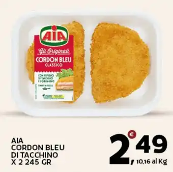 Extra Supermercati Aia cordon bleu di tacchino offerta