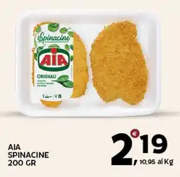 Extra Supermercati Aia spinacine offerta