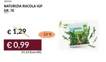 Prezzemolo e Vitale Naturizia rucola igp offerta