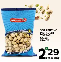 Extra Supermercati Sorrentino pistacchi tostati salati offerta