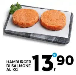 Extra Supermercati Hamburger di salmone offerta