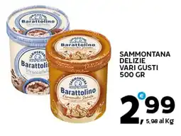 Extra Supermercati Sammontana delizie offerta