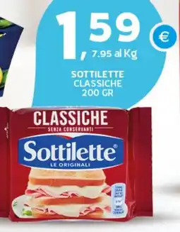 Extra Supermercati Sottilette classiche offerta