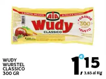 Extra Supermercati Wudy wurstel classico offerta
