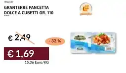 Prezzemolo e Vitale Granterre pancetta dolce a cubetti offerta