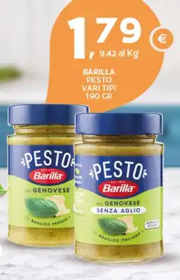 Extra Supermercati Barilla pesto offerta