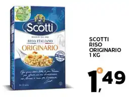Extra Supermercati Scotti riso originario offerta