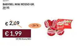 Prezzemolo e Vitale Babybel mini rosso offerta