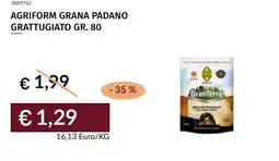 Prezzemolo e Vitale Agriform grana padano grattugiato offerta